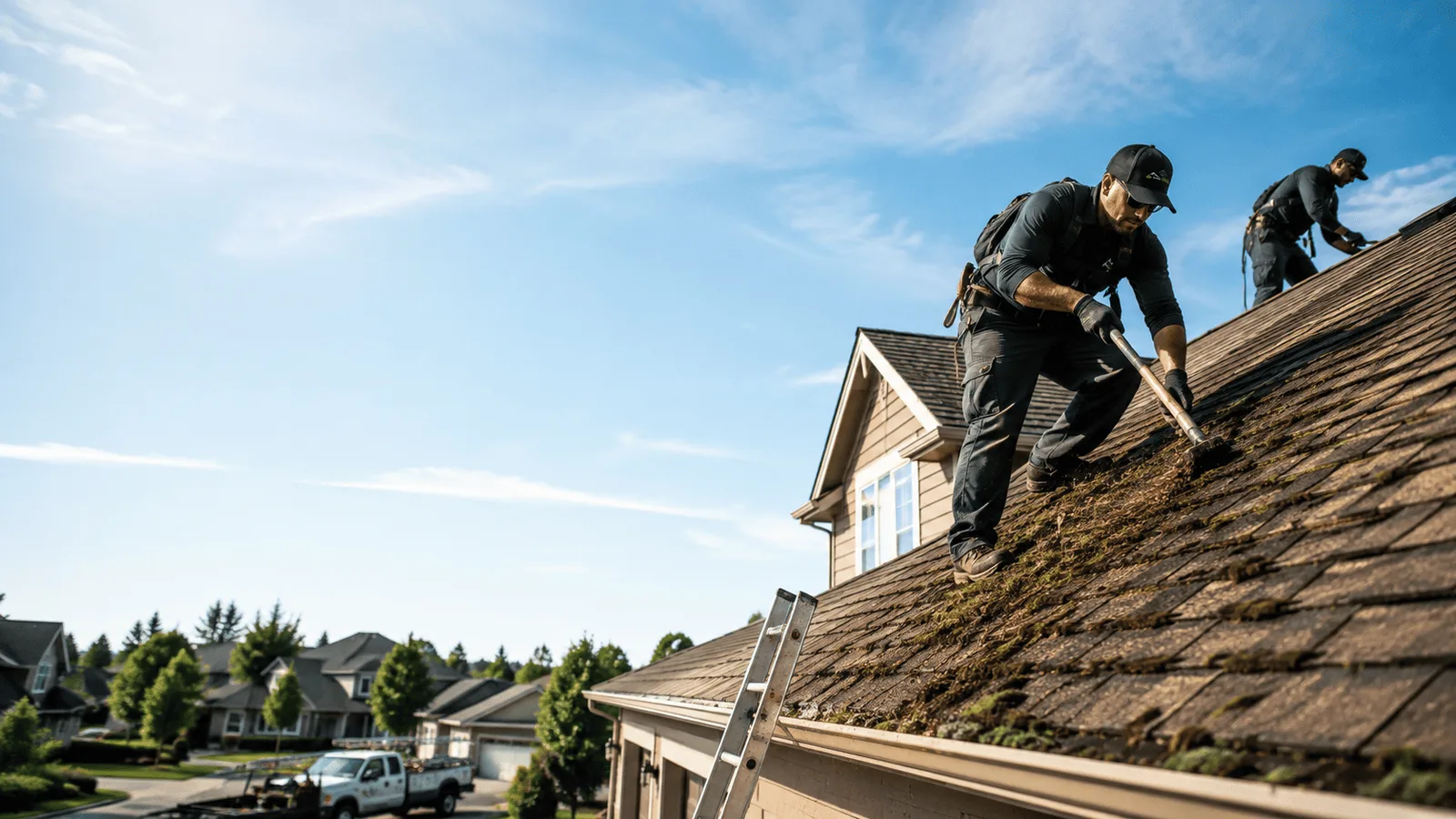 Roof Moss Removal in Hector, MN near me